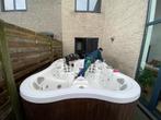 Jacuzzi Dimension One Sarena Bay 7/8 persoons te koop., Tuin en Terras, Bubbelbaden en Hottubs, Ophalen, Gebruikt, Trap, Vast