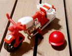 Playmobil Geobra - Vintage motor met helm, Kinderen en Baby's, Speelgoed | Playmobil, Ophalen of Verzenden, Gebruikt, Complete set