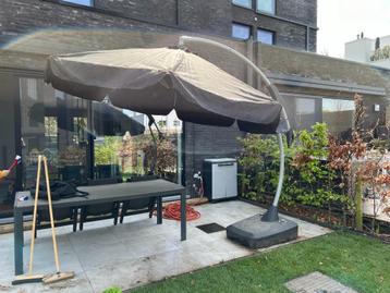 Zwevende Parasol 3m doorsnede