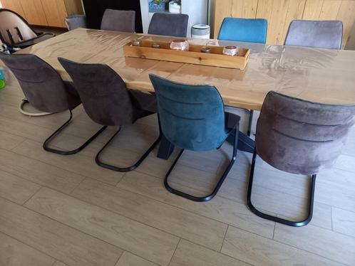 8 zeer degelijke stoelen van handers en hazel, Maison & Meubles, Chaises, Enlèvement