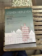 affiche Brugge 1988 stenen herleven, Verzamelen, Posters, Ophalen of Verzenden, Zo goed als nieuw, Rechthoekig Liggend, Overige onderwerpen
