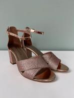 Tamaris: Sandalen met hak glitter roze maat 37, Enlèvement ou Envoi, Comme neuf, Rose