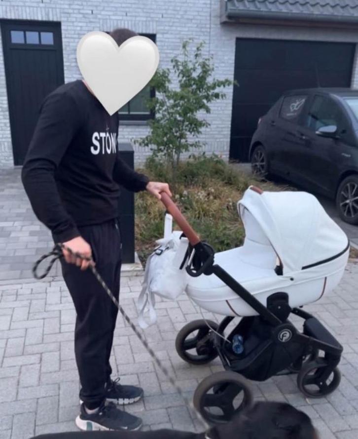 3delige kinderwagen, Enfants & Bébés, Buggys, Comme neuf, Protection de pluie, Enlèvement