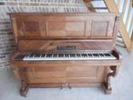 piano V.Gevaert années 1900, Muziek en Instrumenten, Gebruikt, Piano, Bruin, Ophalen