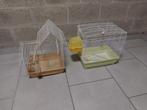 Set van 2 kanariekooien + accessoires, Dieren en Toebehoren, Ophalen, Nieuw