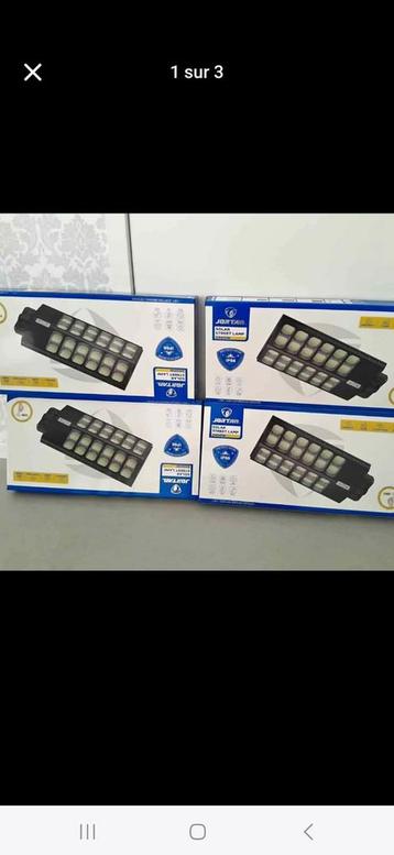 Led straatverlichting solar, Enlèvement, Comme neuf