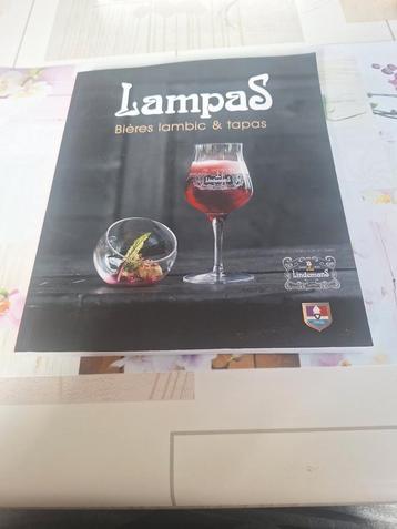 Lampa's, lambiekbieren en Lindemans-tapas beschikbaar voor biedingen