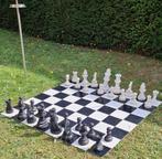 XXL stevig TUIN schaakspel uit Groot-Brittanië, Een of twee spelers, Ophalen, Gebruikt
