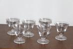 Wijnglaasjes/Borrelglaasjes 6 stuks, Verzamelen, Ophalen, Zo goed als nieuw, Borrel- of Shotglas