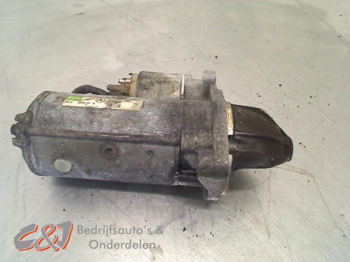 Startmotor van een Mercedes Vito, Auto-onderdelen, Motor en Toebehoren, Mercedes-Benz, Gebruikt, 3 maanden garantie, Ophalen of Verzenden
