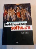 Grondslagen voor de ontwikkeling van bedrijfsgerichte softwa, Ophalen of Verzenden, Zo goed als nieuw, Guido Dedene, Nederlands