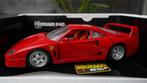 Bburago 1/18 Ferrari F40 met OVP, Enlèvement ou Envoi, Comme neuf, Voiture, Burago