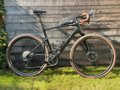 Cannondale Topstone carbon 2 Lefty maat L Duke wheels, Fietsen en Brommers, Fietsen | Racefietsen, Gebruikt, Heren, 10 tot 15 versnellingen