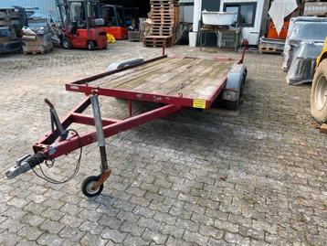 Remorque surbaissée pour engins de chantier en acier beschikbaar voor biedingen