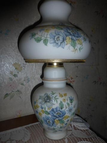 Jolie lampe électrique Vintage en porcelaine, Enlèvement, Comme neuf