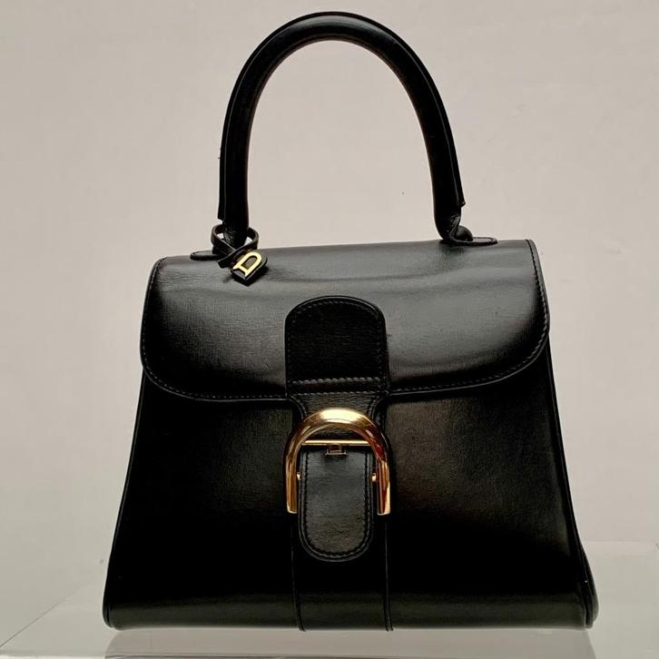 Delvaux Brillant. Nog meer Delvaux en Louis Vuitton te koop., Handtassen en Accessoires, Tassen | Damestassen, Handtas, Zwart