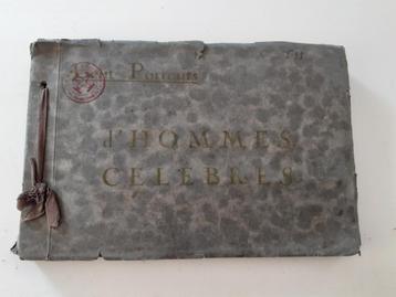 Vintage chromoboek : Cent Portraits d'hommes celèbres, Enlèvement ou Envoi