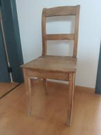 Houten stoel Herve, Huis en Inrichting, Ophalen, Gebruikt, Bruin, Ancienne