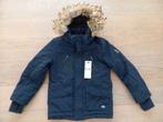 Winterjas donkerblauw merk CARS JEANS 8 jaar afritsbare kap, Gebruikt, Ophalen of Verzenden, Jas, Jongen
