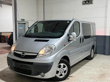 OPEL VIVARO 2.0CDTI AUTOMAAT DUBBELCABINE 6PL NAVI AIRCO FUL beschikbaar voor biedingen