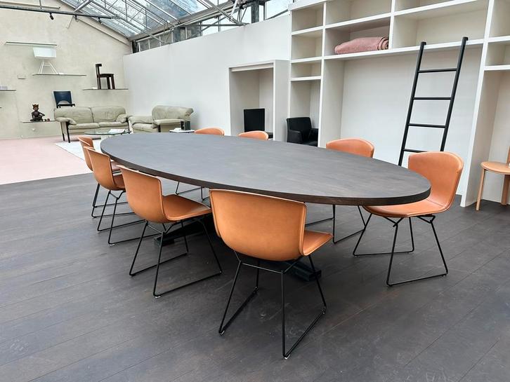 8x chaise d'appoint Bertoia, Maison & Meubles, Chaises, Utilisé, Cuir, Autres couleurs, Enlèvement ou Envoi