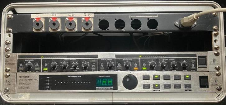 Behringer feedback destroyer pro model DSP 1100P, Muziek en Instrumenten, Versterkers | Keyboard, Monitor en PA, Gebruikt, Ophalen