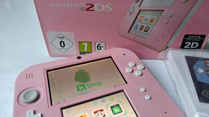 Buitenkans ! uiterst nette 2ds met tal van mogelijkheden, Games en Spelcomputers, Spelcomputers | Nintendo 2DS en 3DS, Zo goed als nieuw