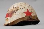 Zeldzame Russische wintercamo SSH40 helm - compleet - WW2, Verzamelen, Militaria | Tweede Wereldoorlog, Ophalen of Verzenden, Landmacht