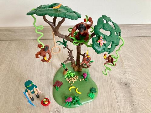 Playmobil Zoo - Orang-Oetans in de Boom 70345, Enfants & Bébés, Jouets | Playmobil, Comme neuf, Ensemble complet, Enlèvement