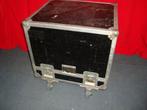Gebruikt: Meekel hoodcase 68x58x72 zwart met wielen 20250352, Muziek en Instrumenten, Ophalen, Gebruikt, Flightcase