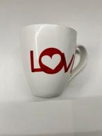 Grote kop / mok love print, Keramiek, Ophalen of Verzenden, Zo goed als nieuw, Overige stijlen