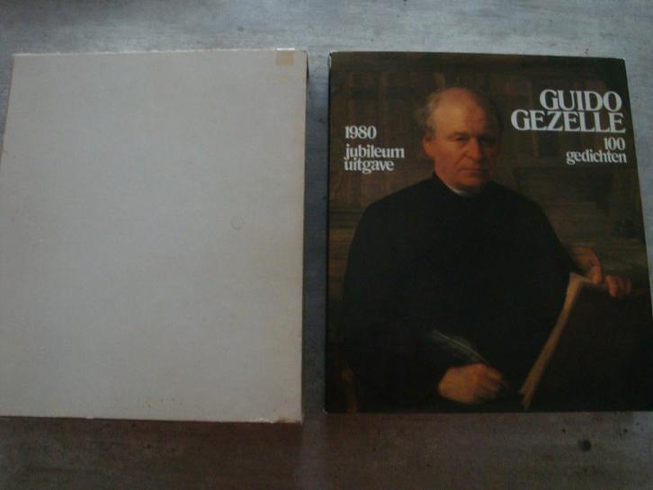 GUIDO GEZELLE 100 GEDICHTEN -1980 JUBILEUM UITGAVE, Livres, Littérature, Utilisé, Enlèvement ou Envoi
