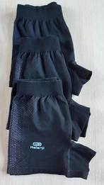 2 korte hardloopshorts dames Kalenji small (S) + 1 gratis, Verzenden, Zwart, Kalenji, Hardlopen of Fietsen