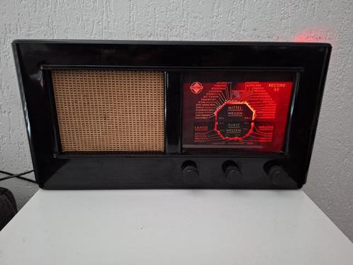 Vintage Emud Record 89 mp3/bluetooth radio (bouwjaar 1939), Audio, Tv en Foto, Radio's, Zo goed als nieuw, Radio, Ophalen of Verzenden