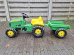 Tractor John Deere met kar, Ophalen, Gebruikt, Trapvoertuig