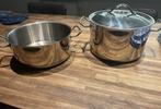 Kook pot groot 2 stuks, Grote pot Diameter 30 cm hoogte 18cm, Enlèvement, Comme neuf, Inox, Casserole ou Cocotte-minute