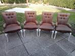 4 landelijke stoelen, Ophalen, Gebruikt, Bruin, Landelijk