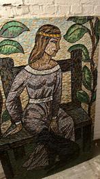 Mozaïk van LucyVan Dongen 90 cm B - 140 cm H, Antiek en Kunst, Ophalen