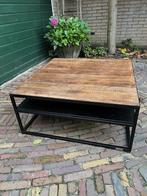 Zeer fraaie Salontafel Lifestyle 90 x 90 cm als nieuw, Huis en Inrichting, 50 tot 100 cm, Vierkant, Zo goed als nieuw, Industrieel/Vintage