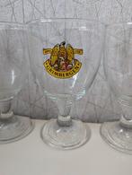 6 grimbergen glazen, Enlèvement ou Envoi, Comme neuf, Verre à bière