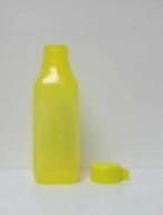 Tupperware Bouteille Eco Carré - 500 ml - Jaune - Déstockage, Maison & Meubles, Jaune, Enlèvement ou Envoi, Récipient ou Bol, Neuf