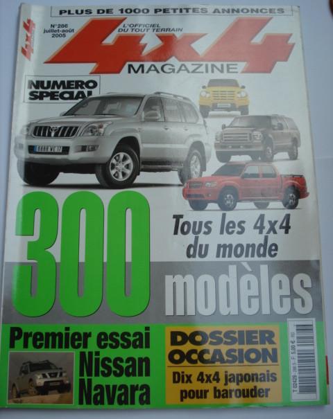 4x4 Magazine 286 Tous les 4x4 du monde, Livres, Autos | Brochures & Magazines, Comme neuf, Général, Envoi