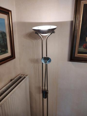 Staande lamp met leeslamp, Enlèvement, Comme neuf