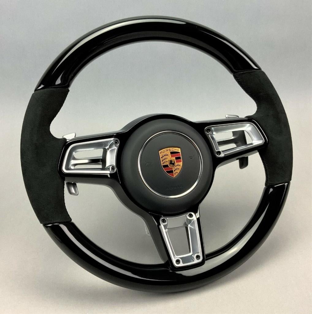 Volant Porsche DIK Alcantara chromé noir, Autos : Pièces & Accessoires, Enlèvement ou Envoi, Neuf, Porsche