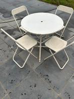 Ijzeren tuinset, Tuin en Terras, Ophalen, Gebruikt, Tuinset