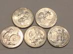 USA lot 5 x Quarter dollar, Ophalen of Verzenden