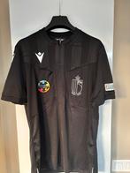 Shirt referee Macron zwart, Verzenden, Zo goed als nieuw, Shirt