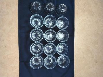 Coupelles en verre  beschikbaar voor biedingen