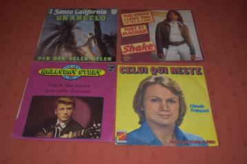 45t's voor wie fan is van franse chansons beschikbaar voor biedingen