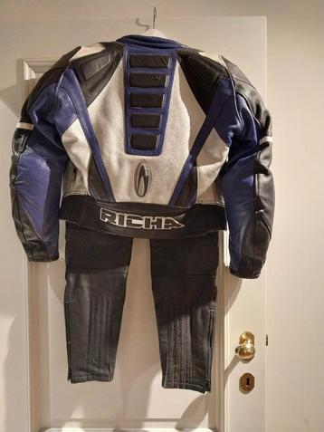 Moto vest en broek, Merk RICHA, Size Small (S), Motoren, Ophalen, Dames, Broek | leer, Richa